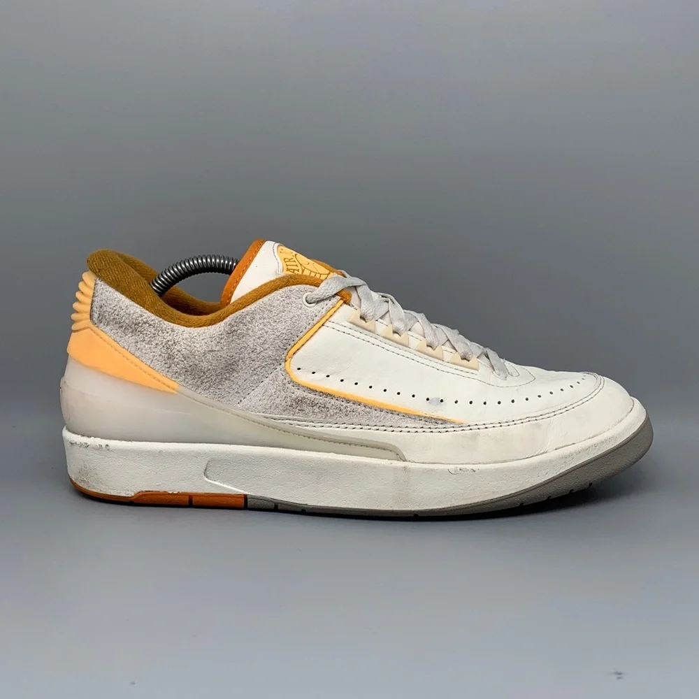 Jordan 2 Retro Low Melon Tint Basketball Shoes DV9956‑118 Men’s Sz 10‎